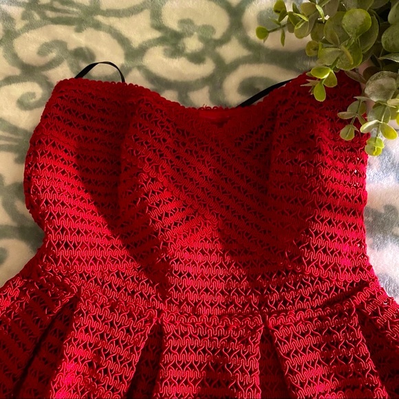 Forever 21 Little Red Dress - Picture 3 of 7